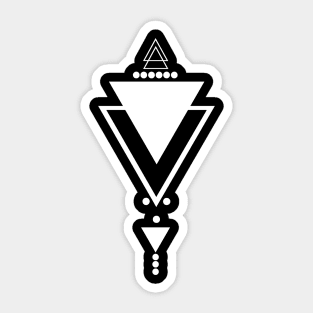 VECTORIAL TRIANGLE, TATTOO TRIANGLE Sticker